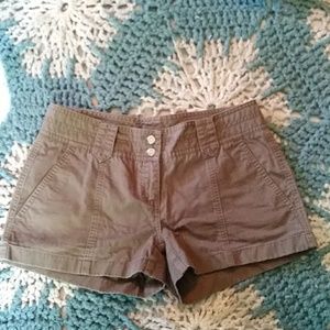Dark green shorts
